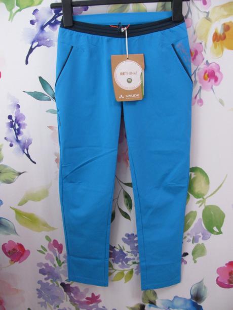 Volnočasové turistické strečové kalhoty vaude, 140