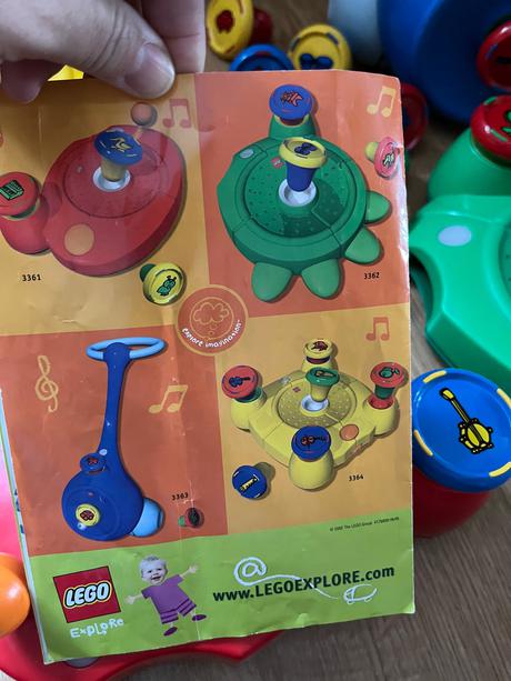 Hudební lego explore, set z roku 2002,