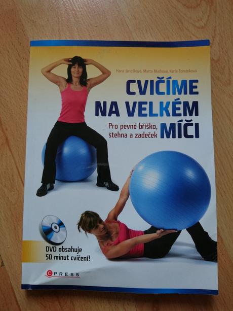 Kniha cvičení na míči,