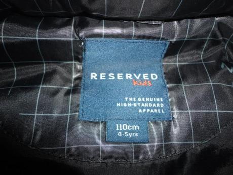 Luxusní, jako nová vesta reserved, vel. 4-5 let, reserved,110