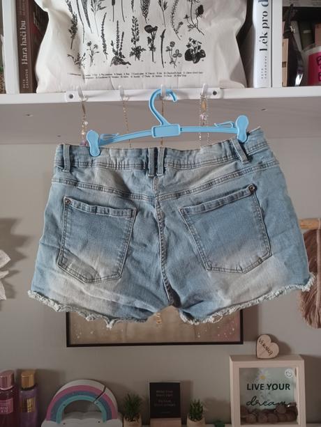 Džínové kraťasy s krajkou 170 / xs-s, pepperts,170