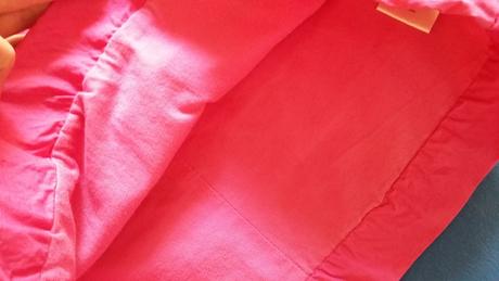 Šaty podsite bavlnou, 116