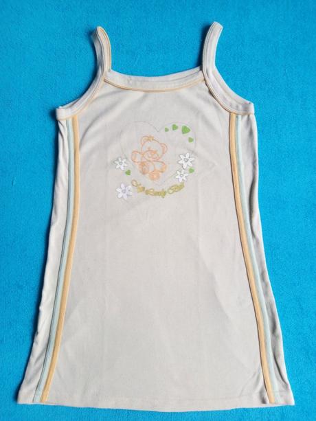 Tílkové šaty - košilka zn."fra" vel."128", 128