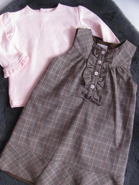 Souprava-šatovka+triko-mamas & papas, mamas & papas,86