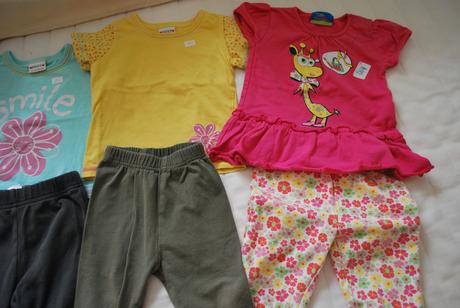 Mix oblečení léto vel. 74 celkem 9ks, 68–80