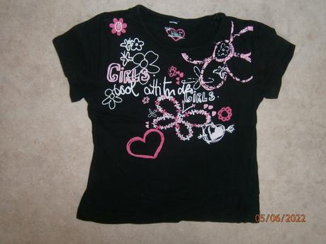 Kalhoty + tričko, vel. 98/104, marks & spencer,98