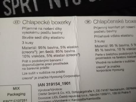 Boxerky, pepperts,146