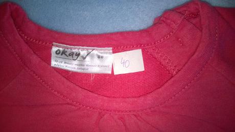 2 x tričko dlouhý rukáv, ham, okay, h&m,92