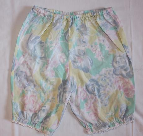 Ag64. letní plátěné kalhoty 9-12 měs., 80