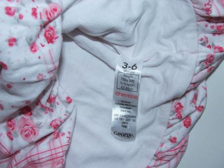 P601 bavlněné šaty vel. 68, george,68
