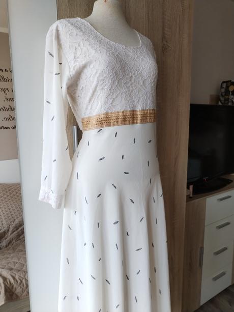 Dlouhé letní šaty s m l, m