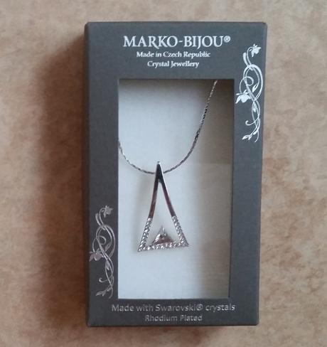 Swarovski - řetízek s přívěskem, nový, 