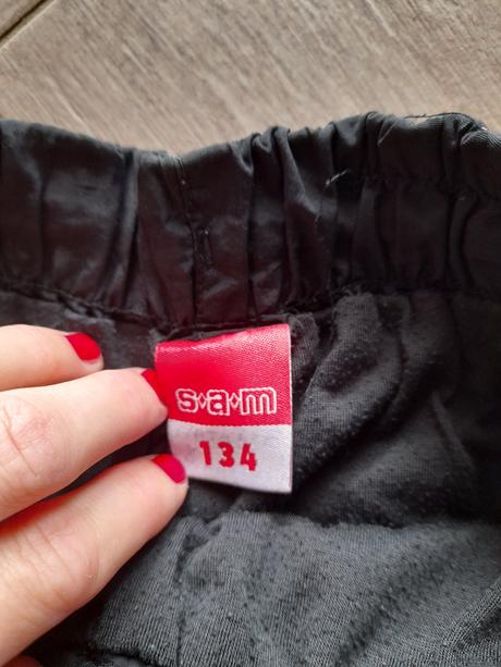 Černé outdoor kalhoty zn. sam, vel. 134, s.a.m.,134