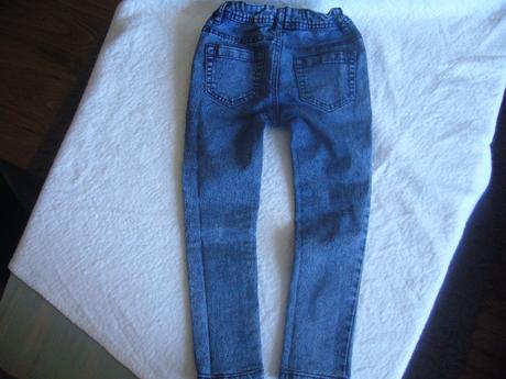 Tenké pružné slim džíny/rifle, denim co,116