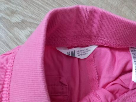 Plátěné kalhoty, h&m,128