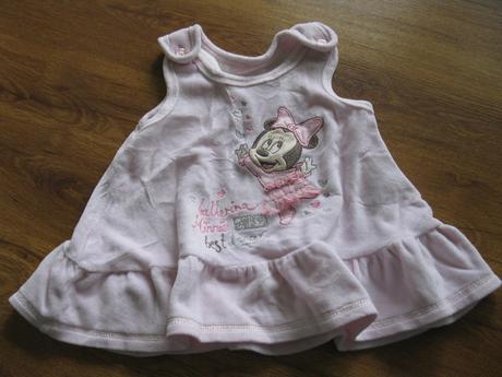 Semišové šatičky s minnií, disney,62