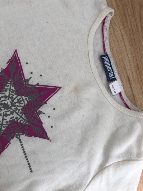 Kremove tricko spodni triko 122 /128, pepperts,122