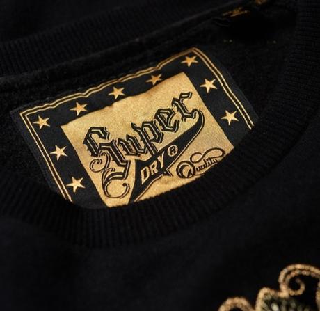 Superdry zdobené teplákové šaty s kapsami, superdry,s