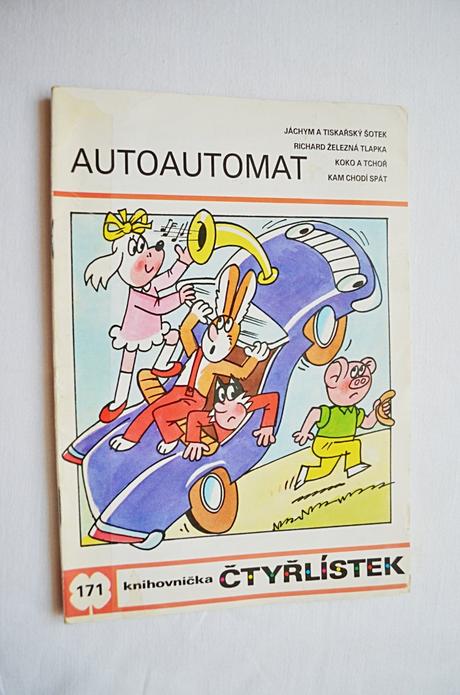 Dětský časopis čtyřlístek 171/ autoautomat, 