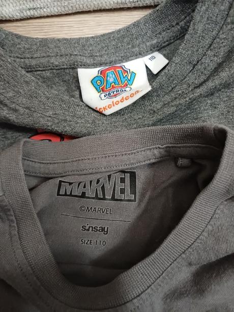 6x tričko, marvel,110
