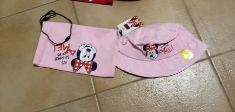 Čepice klobouk taška na přezůvky batoh minnie, disney,92 / 98 / 104 / 110 / 116