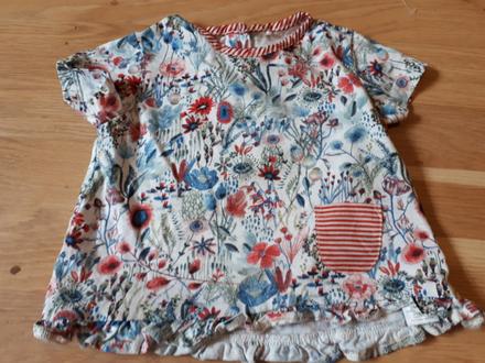 Tričko s kvítky, next,86