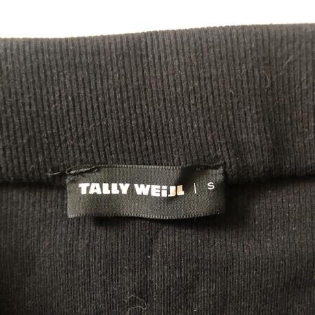 Černá úpletová minisukně, s