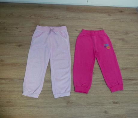 2 ks dívčí tepláky 98/104, f&f,104