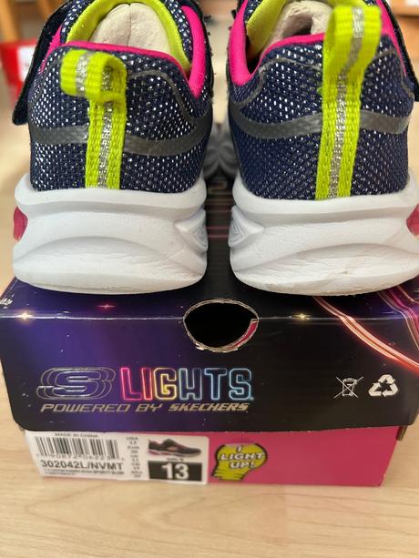 Boty - svítící tenisky skechers, skechers,30