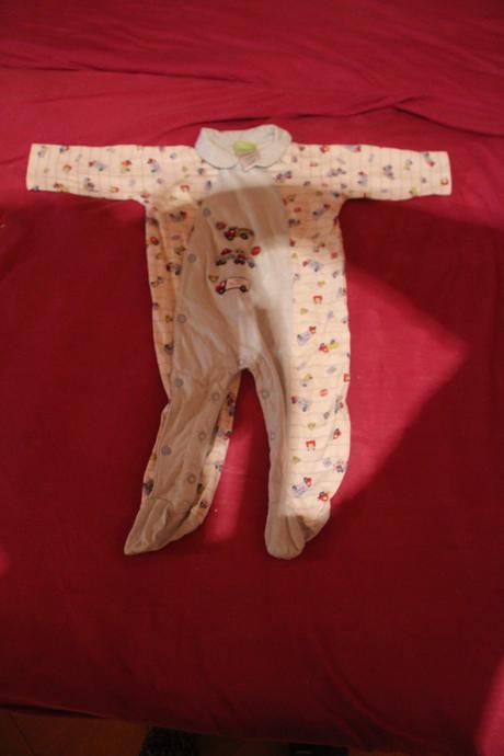 Dětský overal dopravní prostředky, auta, 68