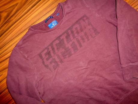 Vínová mikina, tom tailor,164