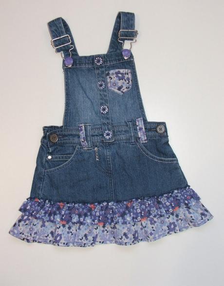 P675 riflová sukně s laclem vel. 86, f&f,86