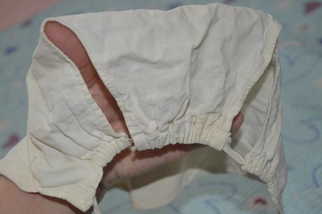 Letní vzdušná plátěná čepička klobouček s kšiltem, 80