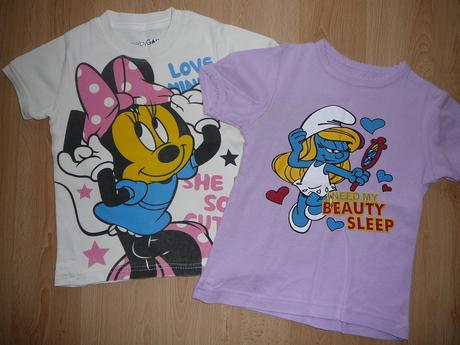 Tričko s minnie a šmoulinkou, 104