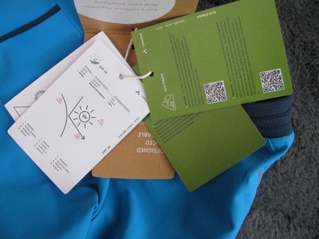 Volnočasové turistické strečové kalhoty vaude, 140