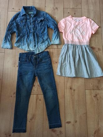 Set oblečení holčička vel. 134, 122–134