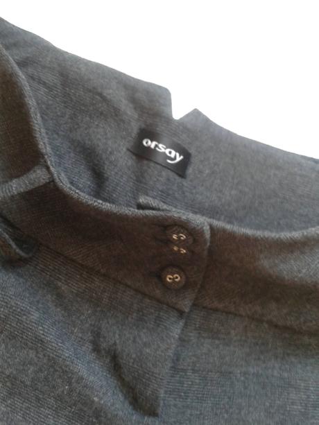 Teplé společenské kalhoty - kraťasy, orsay,34