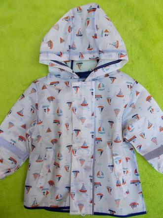 Nepromokavá bunda - pláštěnka vel. 86 / 92, lupilu,86