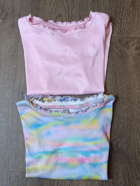 2xdívčí trička s krátkým rukávem kiki&koko,vel.116, kiki&koko,116