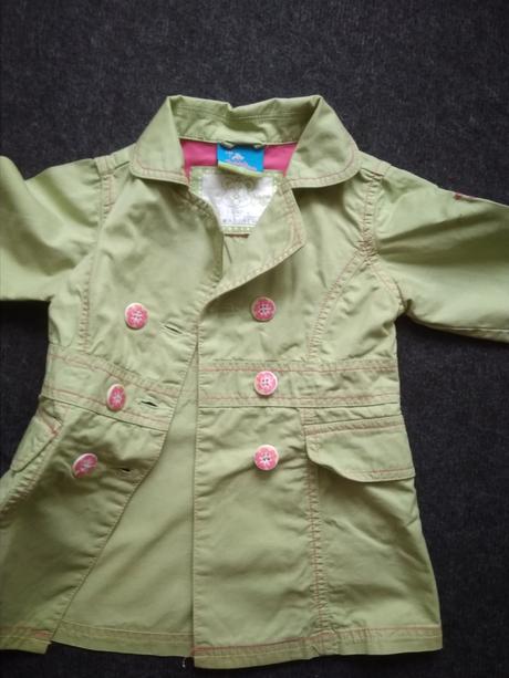 Sv.zelený kabátek zn."topolino" vel."92", topolino,92