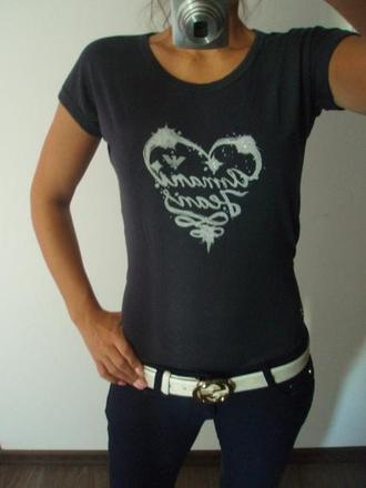 Modré tričko armani, armani,m