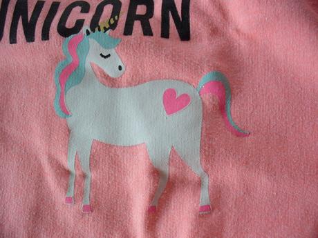 Mikina jednorožec vel. 146/152, 146