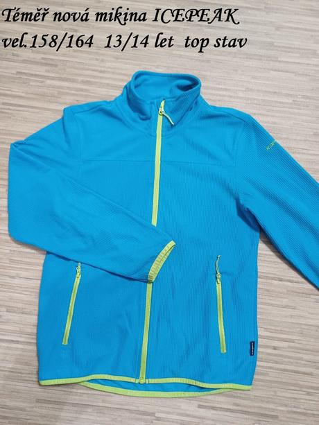 Mikina icepeak vel.158/164 13-14 let, 158