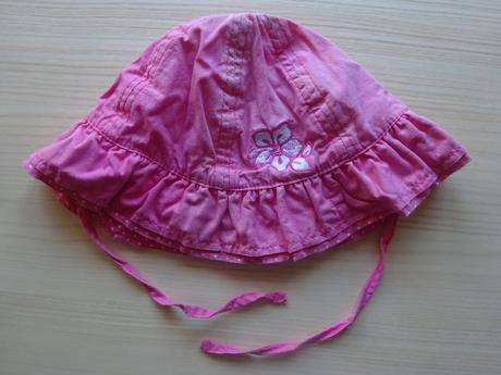 Letní klobouček s kytičkou, vel. 48, 86