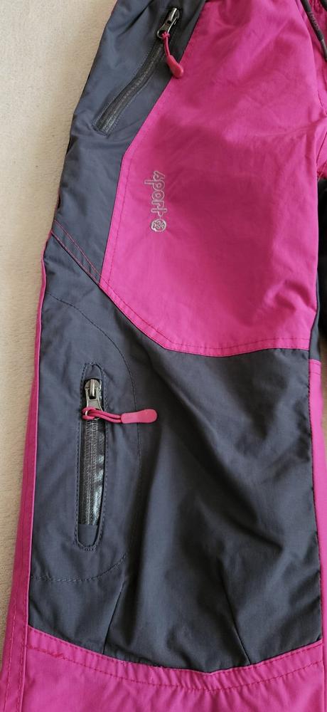 Troje dívčí zimní kalhoty, vel.140/160, lewro,140