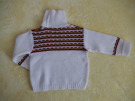 Vzorovaný svetřík/rolák, loana,74