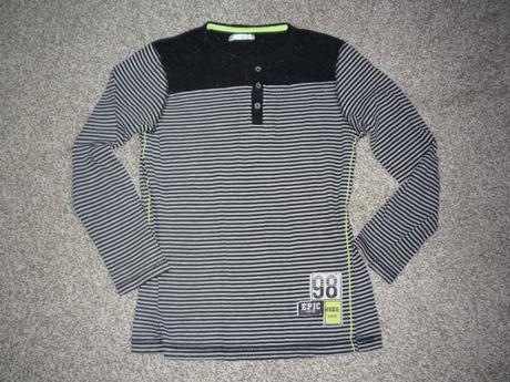 3x tričko s dlouhým rukávem vel 134-140, takko,134