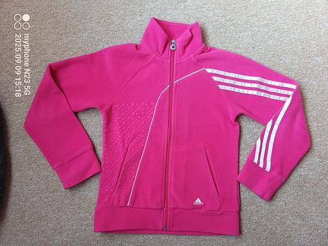 Mikina flauš zn."adidas" vel."140", adidas,140