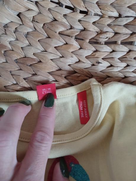 Žlutý komplet esprit + name it 104/110, esprit,104