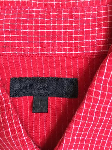 Pánská & červená košile blend vel. l, l